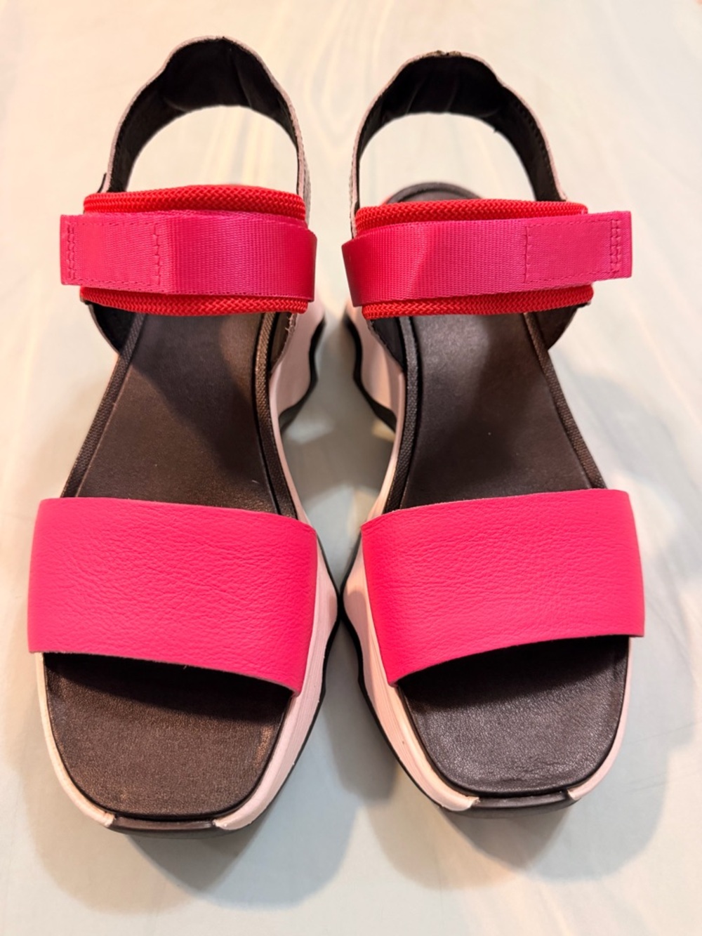 Sorel Kinetic Impact Y-Strap High Sandal - size 7.5 / 38.5 💕Perfect Condition - Picture 2 of 8
